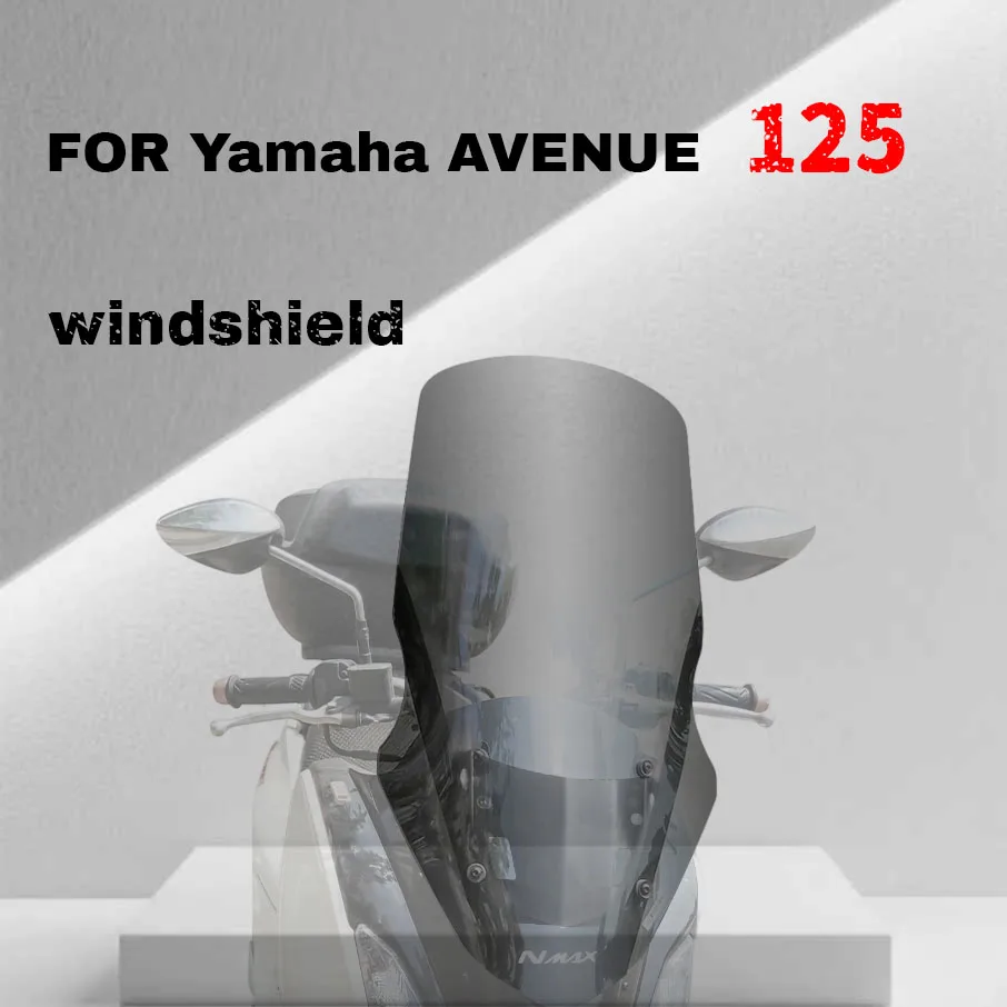 

For Yamaha AVENUE 125 Fat Head Fish Windshield Front Windshield Special Windshield Rear View Mirror Forward