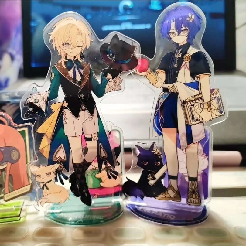 

Игра «Bursting: Star Rail» «Dr. Risa Mariko Sand Gold», акриловая самодельная стоячая вывеска, фигурка Гу Цзы, стоячий знак