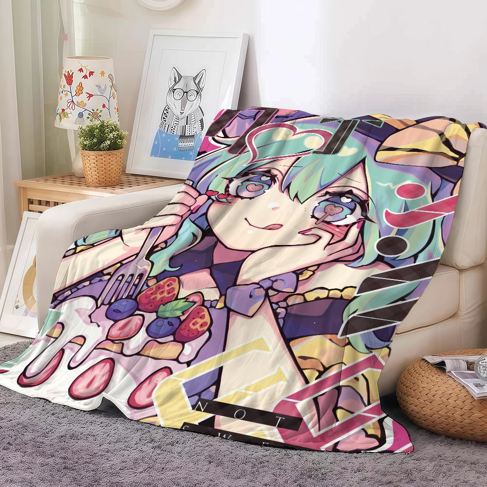 T-Touhou P-Project Koishi Komeiji Flandre Scarlet Reimu Hakurei Blanket Soft and Skin Friendly For Couch All Seasons Comforter