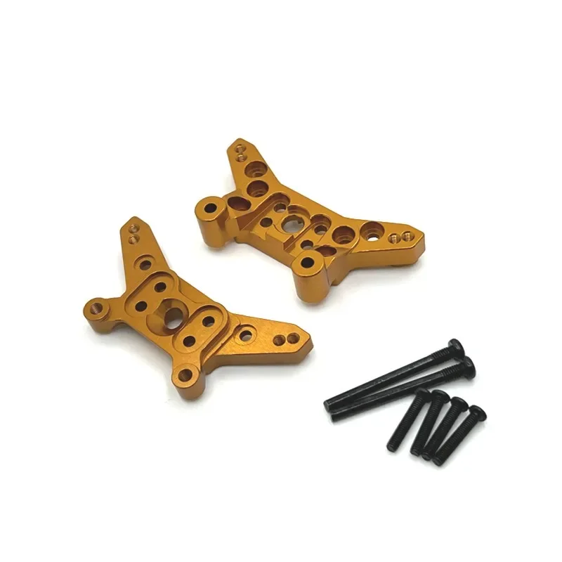 Metal Upgraded Rear and Rear Shock Mounts for MJX 1/14 14209 14210 Remote Control Car Accessories