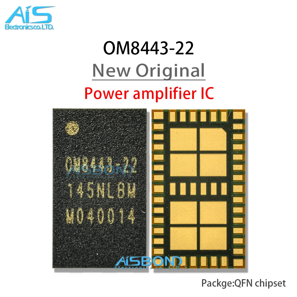 2Pcs/Lot New original OM8443-16 OM8443-20 OM8443-22 OM8443-63 OM8443-65 OM8443-81 For Mobile phone Power Amplifier IC