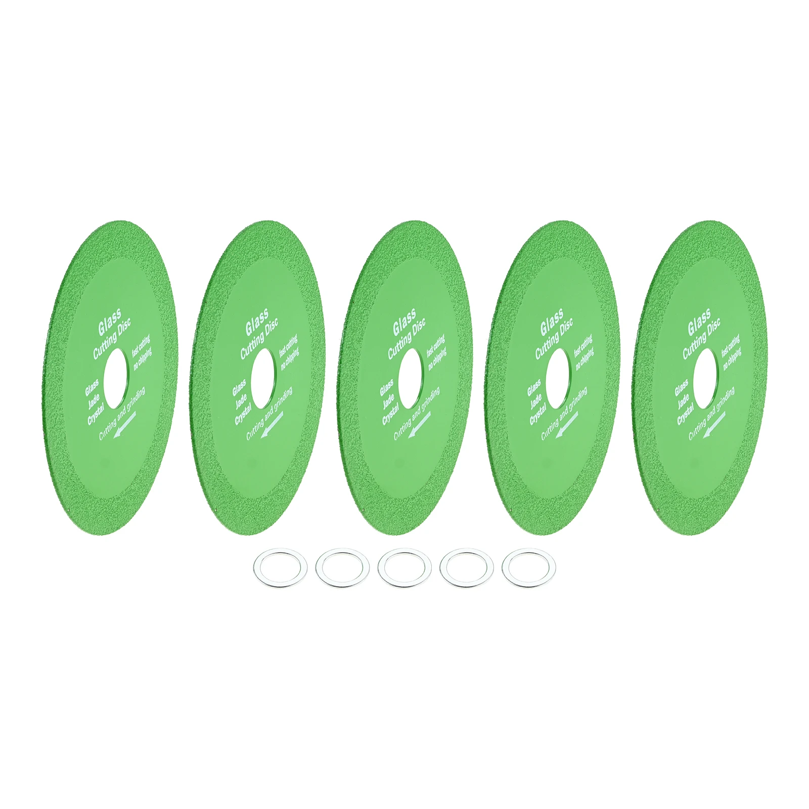 5Pcs Glass Cutting Discs for Angle Grinder Ultra-Thin Glass Cutters Tools Accessories for Grinding Ceramic Crystal Tile Jade