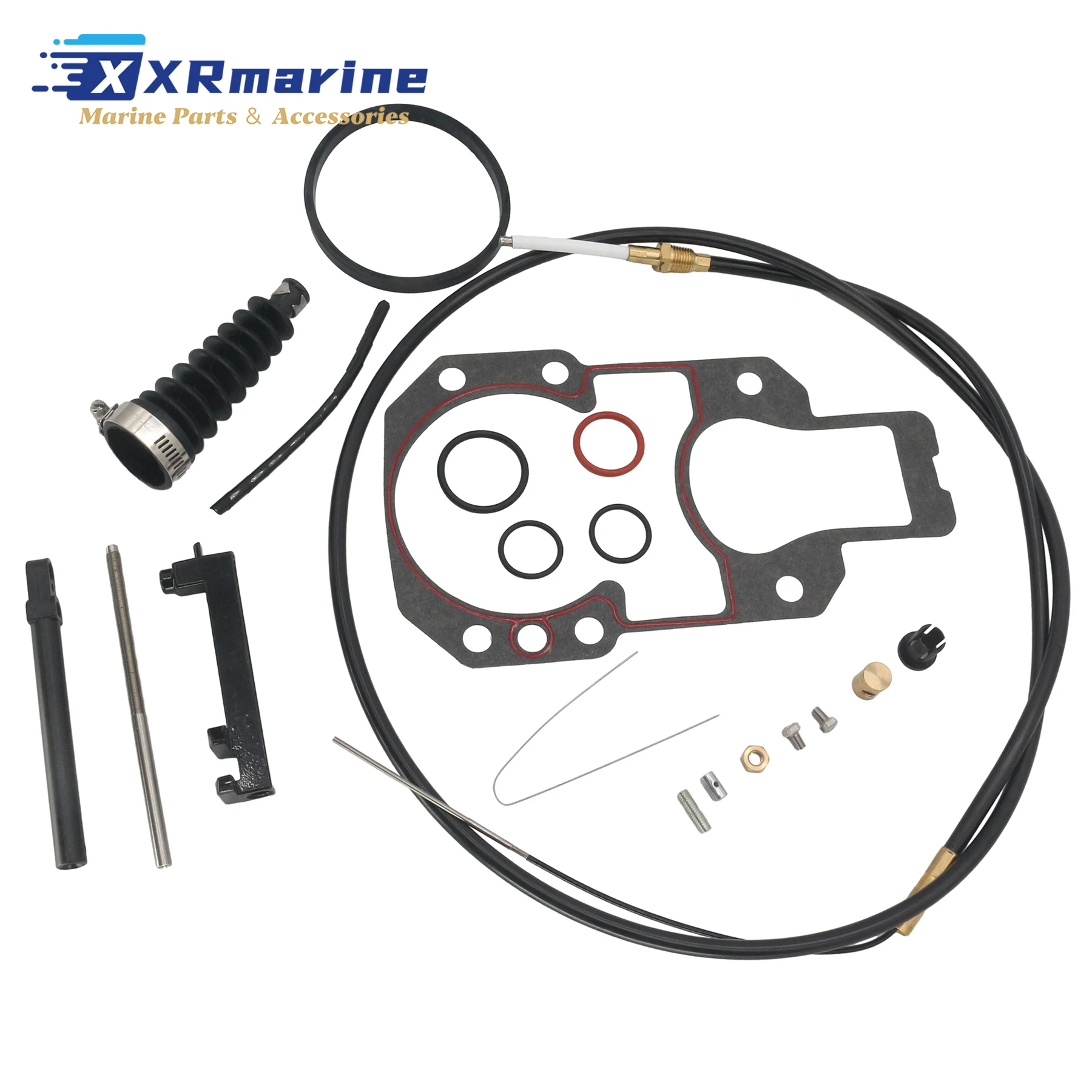 Lower Shift Cable Kit 865436A02 Compatible with Mercruiser Alpha One Gen 2 R MR MC-I Sterndrive Motor 19543A10 8M0176524 18-2603 image 6