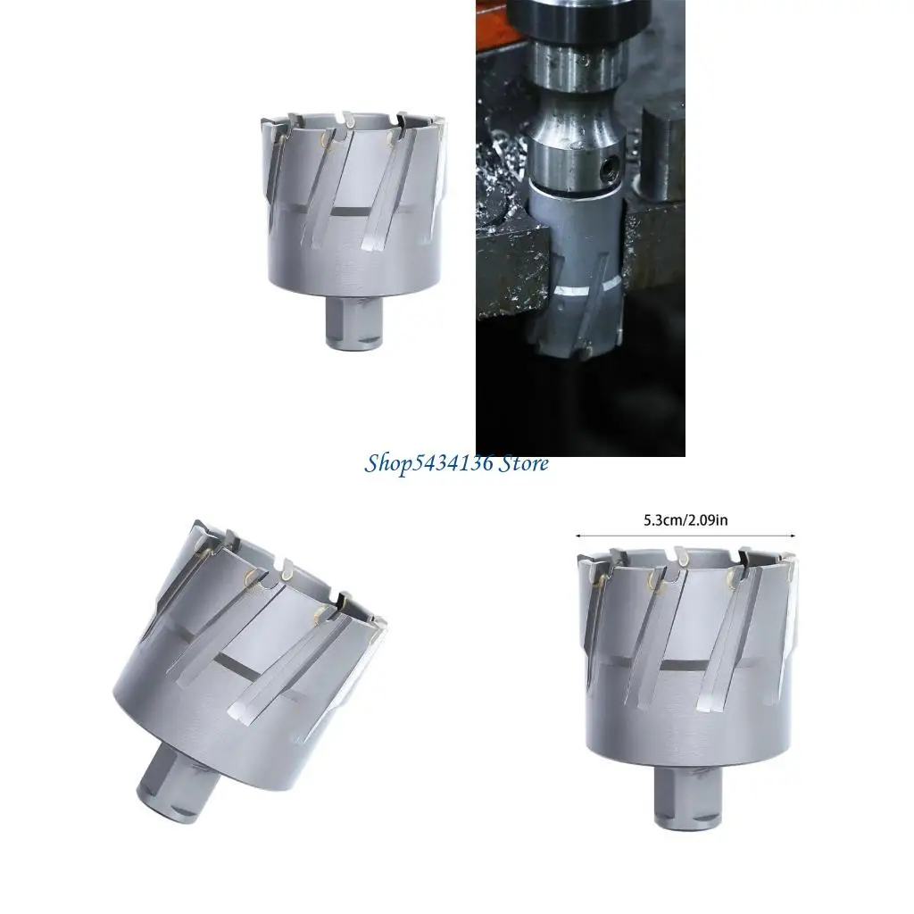 

H7ED Tipped Annular Cutter 1-3/8" Diameter 2” Depth For Steel Iron Drilling