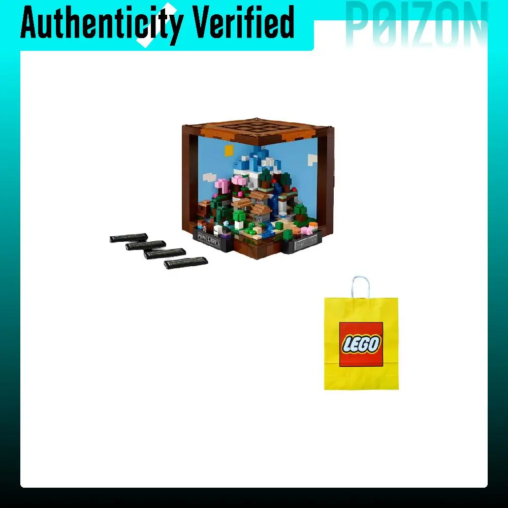 LEGO Minecraft Creative Workbenches Building Blocks 1195pcs 21265