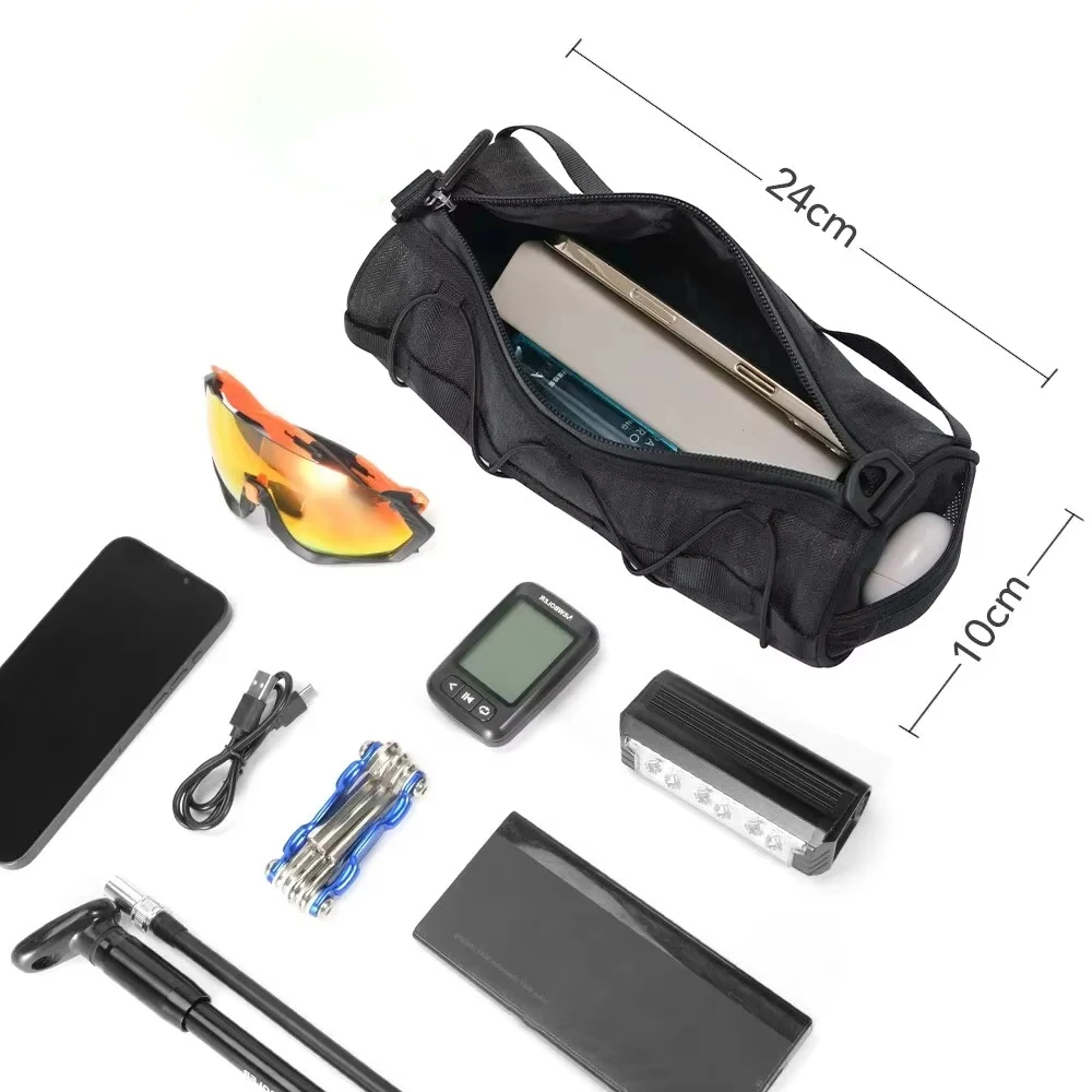 Bike Front Bag Bicycle Bag Storage Outside Multifunction Riding Bag Mountain Bike Front Bag Bicycle Accessories image 3