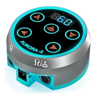 Fuente de alimentación para máquina de tatuaje profesional: pantalla táctil, pantalla digital y equipo de tatuaje LED en color