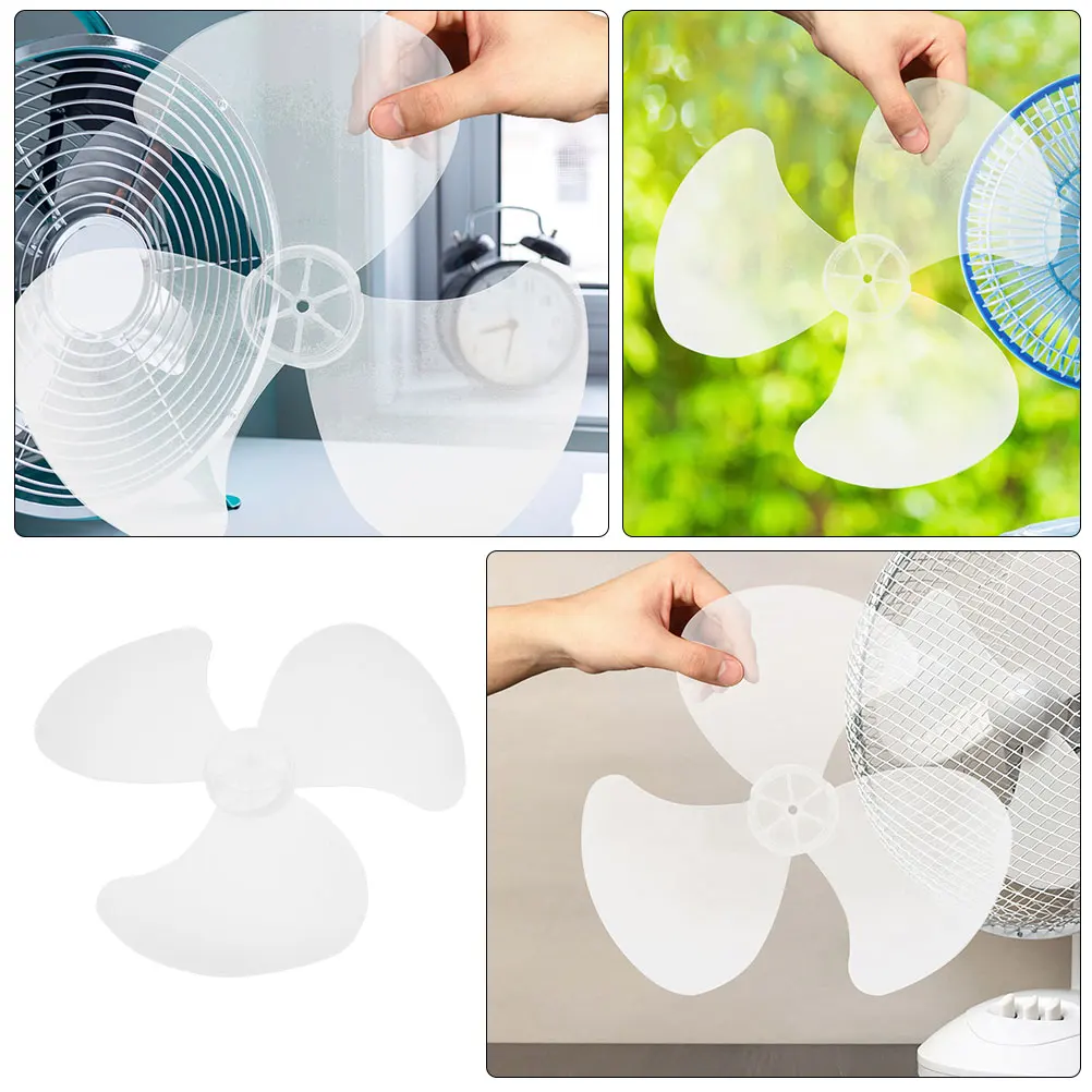 

2pcs Electric Leaves Replacement Plastic for Standing Replacement Plastic Fan Blades Table Fan Repair Parts Lighting Accessories