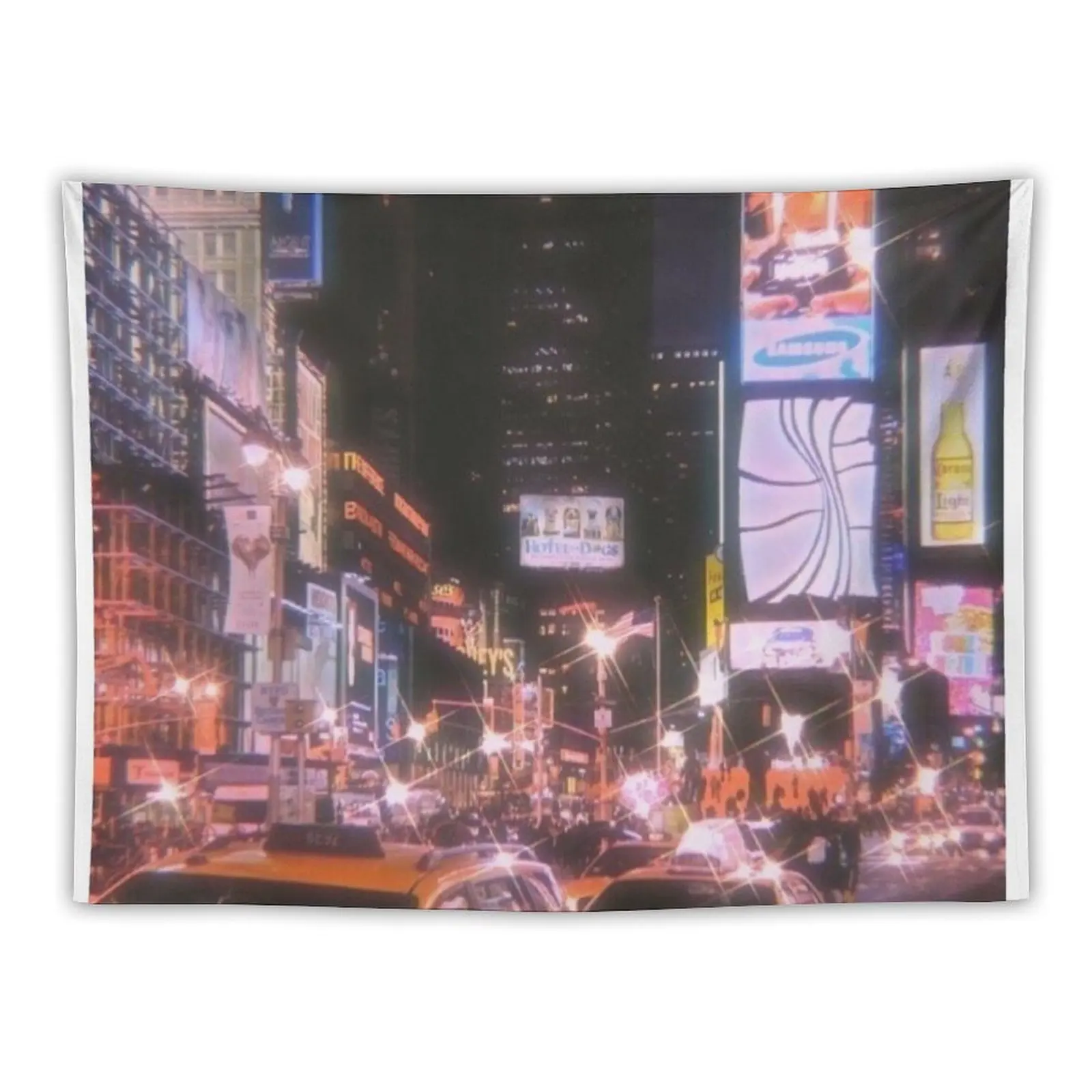 

Times Square NYC Tapestry Art Mural Decor For Bedroom Tapestry