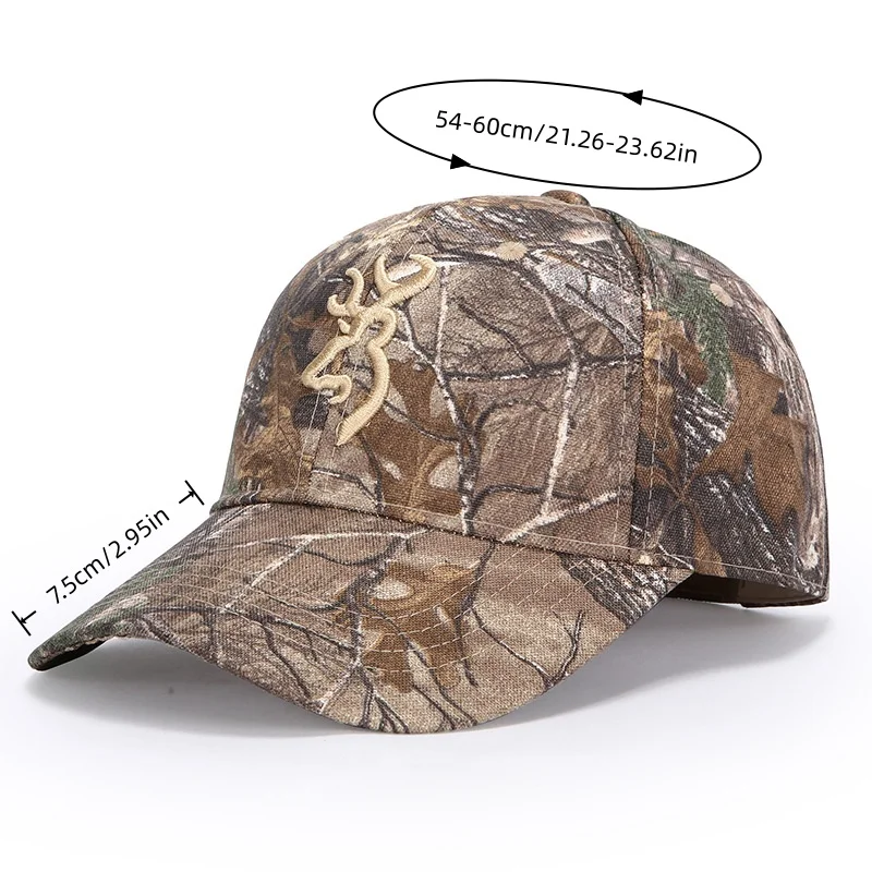 Camouflage hat men's sun hat jungle camouflage baseball cap spring and autumn fishing