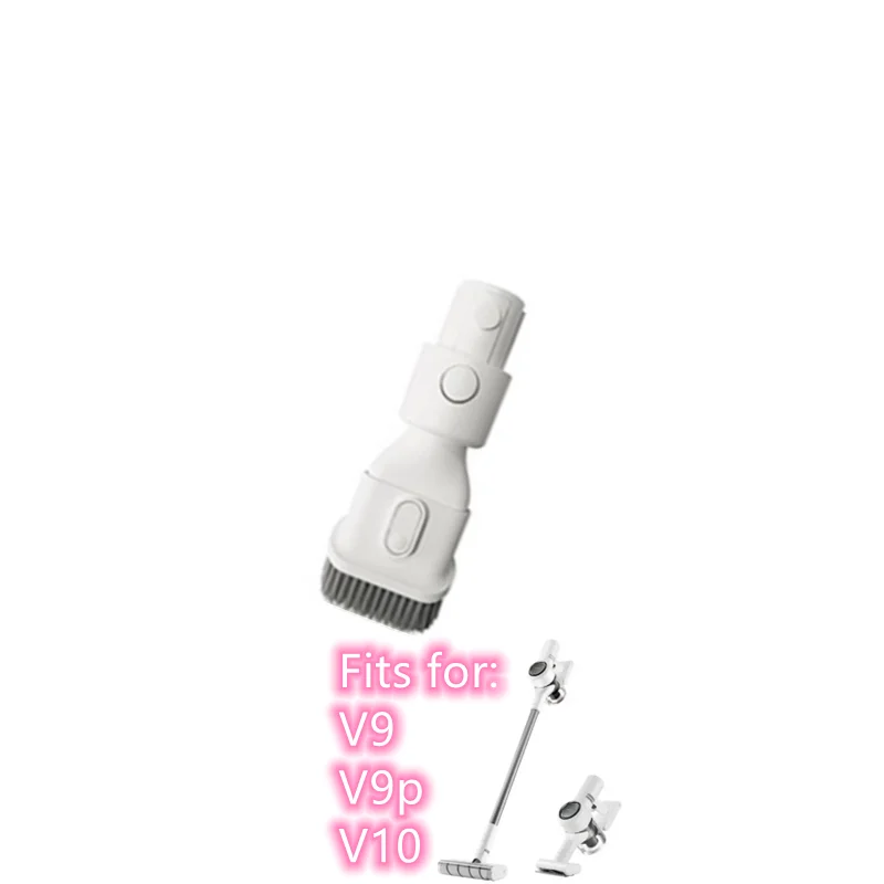 Flat Brush 2 in 1 Brush Gap Suction For Xiaomi Dreame V10 V9 V9p Wireless Handheld Vacuum Cleaner Parts Accessories