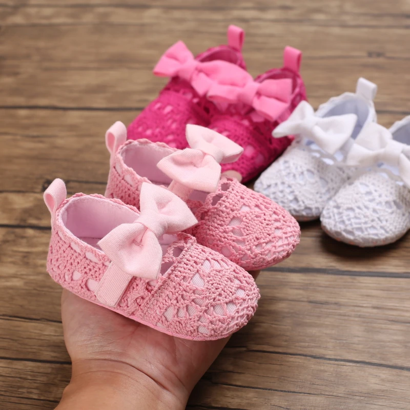 

Baby Shoes Spring/Summer New Fashion Bow Soft Toe Shoes Baby Girl Anti slip and Anti slip Princess Heel Shoes