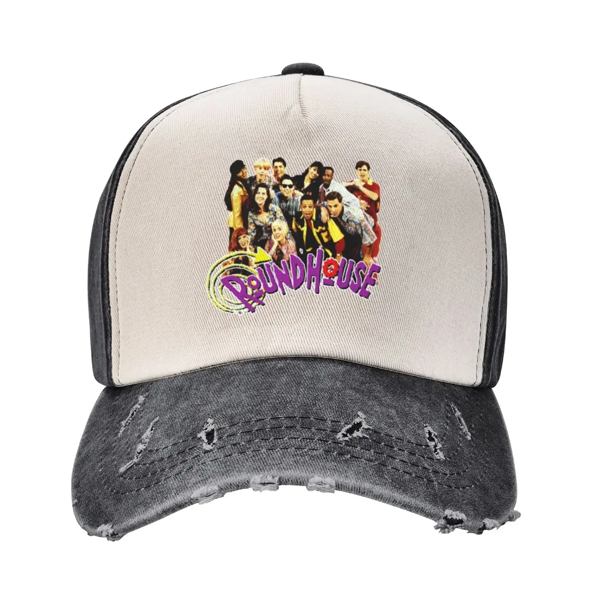 Roundhouse Retro 90s Cast SNICK Tribute Baseball Cap western Hat black Custom Cap Beach For Women Men's