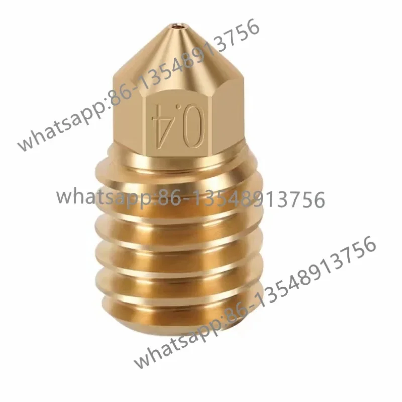 Removable hot end nozzle A1mini/P1/X1 one-eye hardened rigid/copper/brass 3D printer nozzle