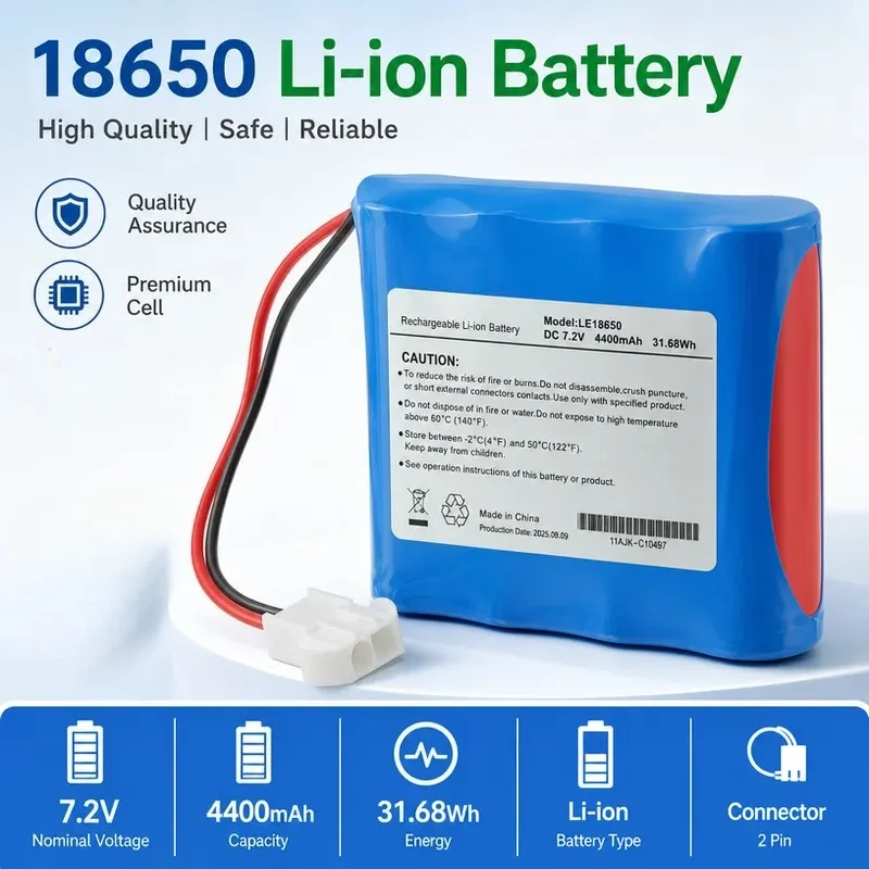 for Changsha Yinuo PM12B Battery LE18650 Factory Direct Sales Quality Assurance