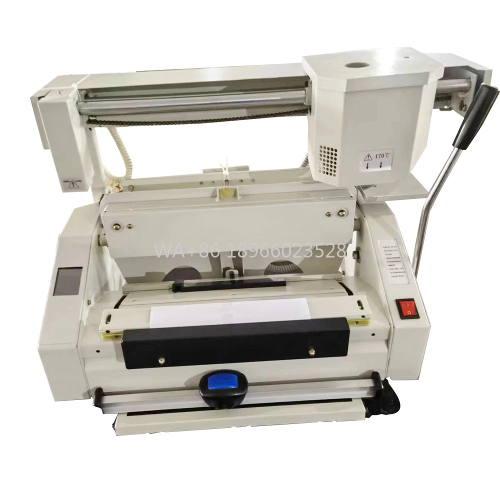 QK-JB-5 Hardcover & Softcover Perfect Glue Binding and Creasing Machine