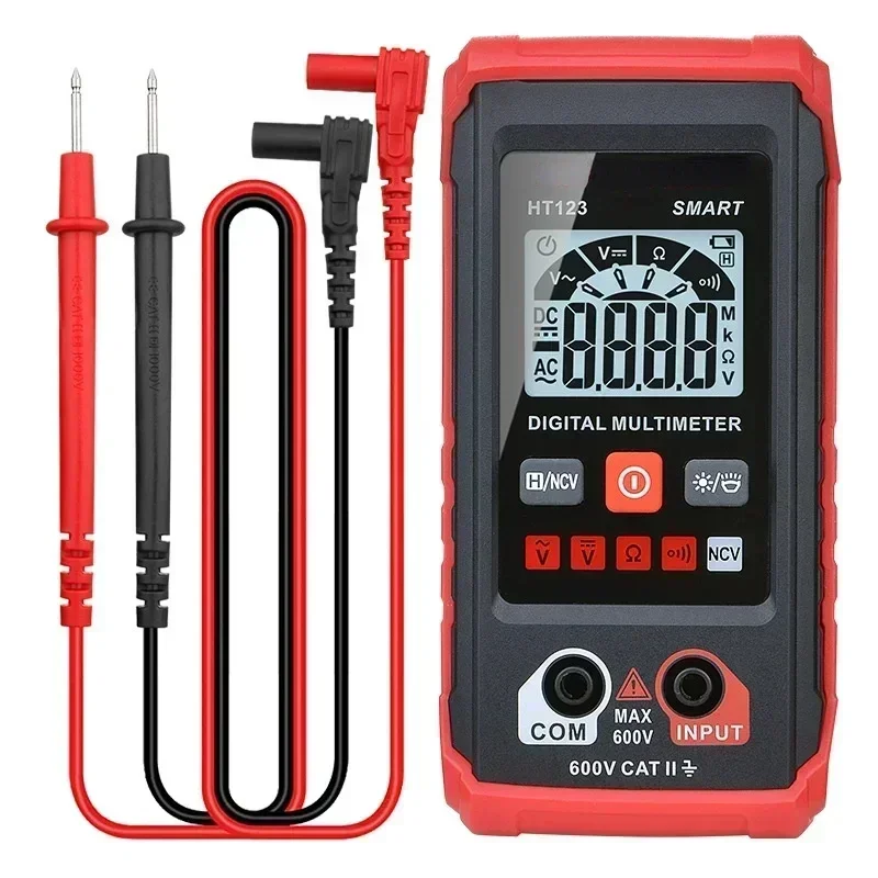 HT123 multifunctional small mini Electrician specific digital multimeter for measuring on/off data saving