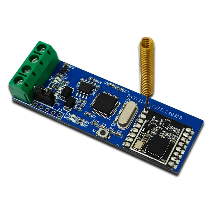 Modulo di comunicazione seriale wireless da RS485 a Lora Ricetrasmettitore wireless RS485 Lora Modulo trasmettitore e ricevitore 433M
