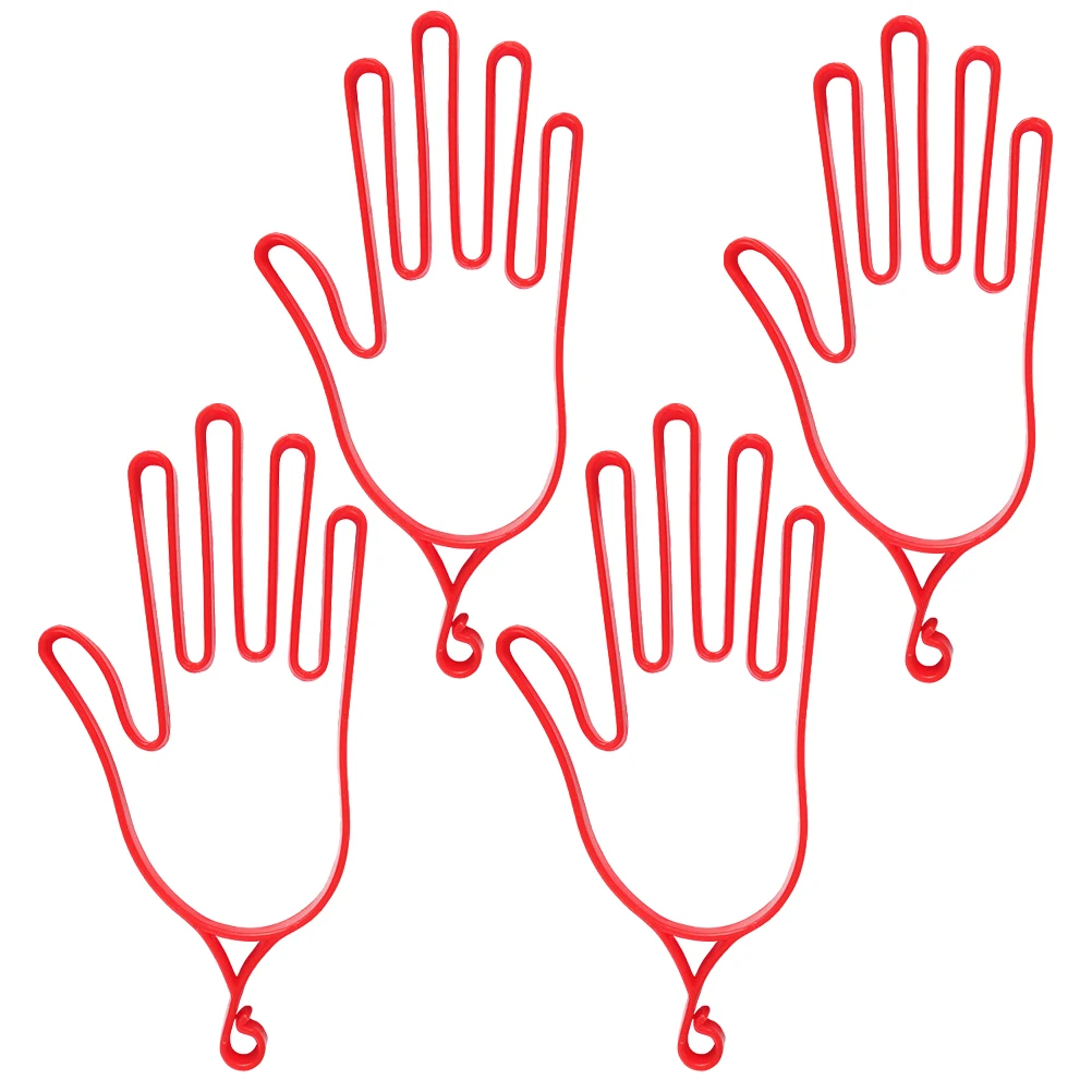 

4Pcs Golf Glove Holder Rack Maintains Shape Fits All Sizes Drying Frame Stretcher Mittens Hanger RetainingBracket
