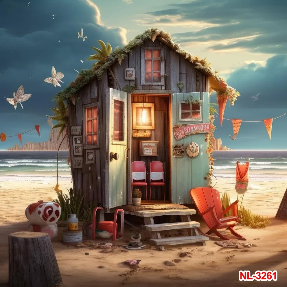 Фон для фотосъемки с изображением морского берега, океана, природного песка, путешествий, семейного портрета, отдыха