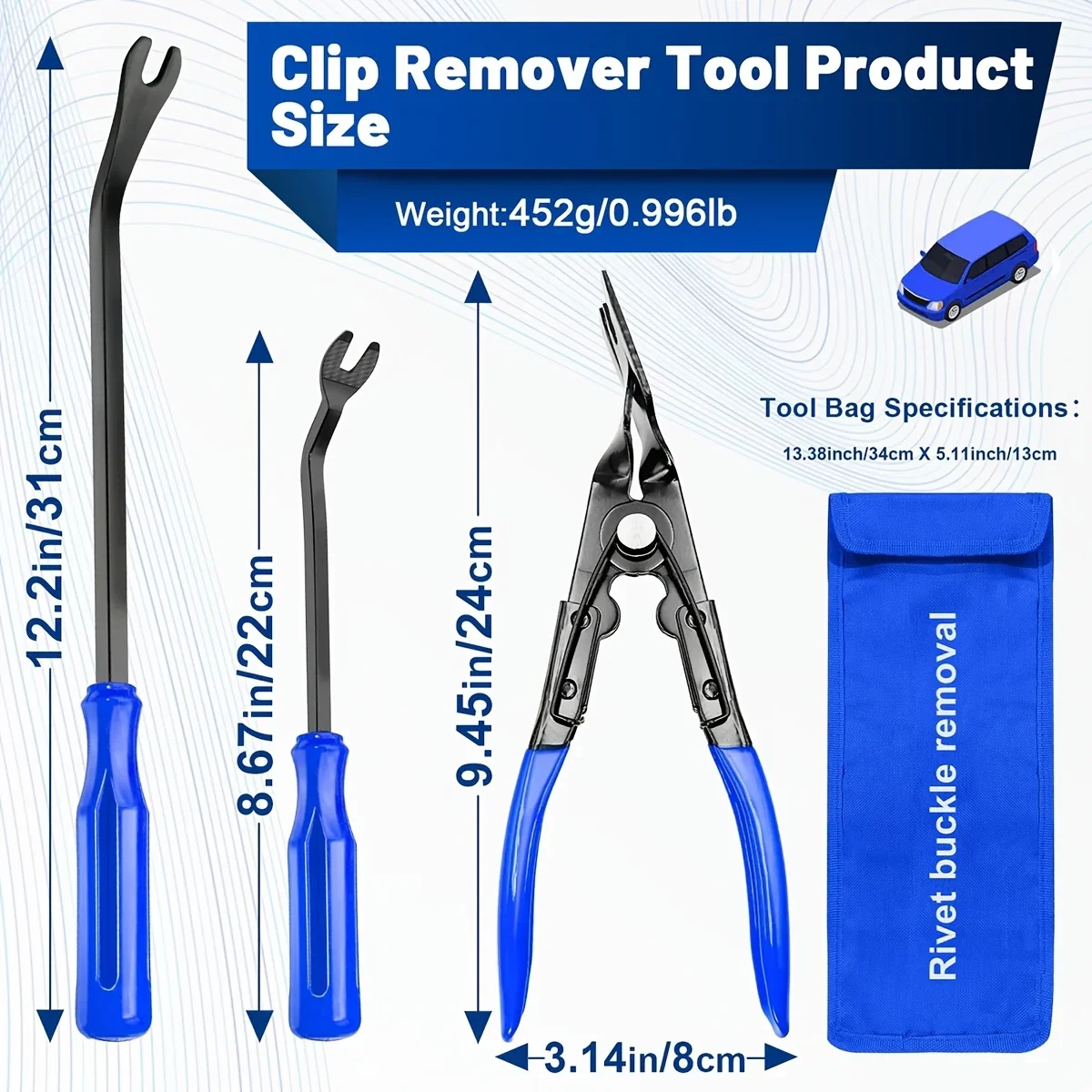 Thumbnail 3 - #17 Door Clip Removal Tools Comparison Guide