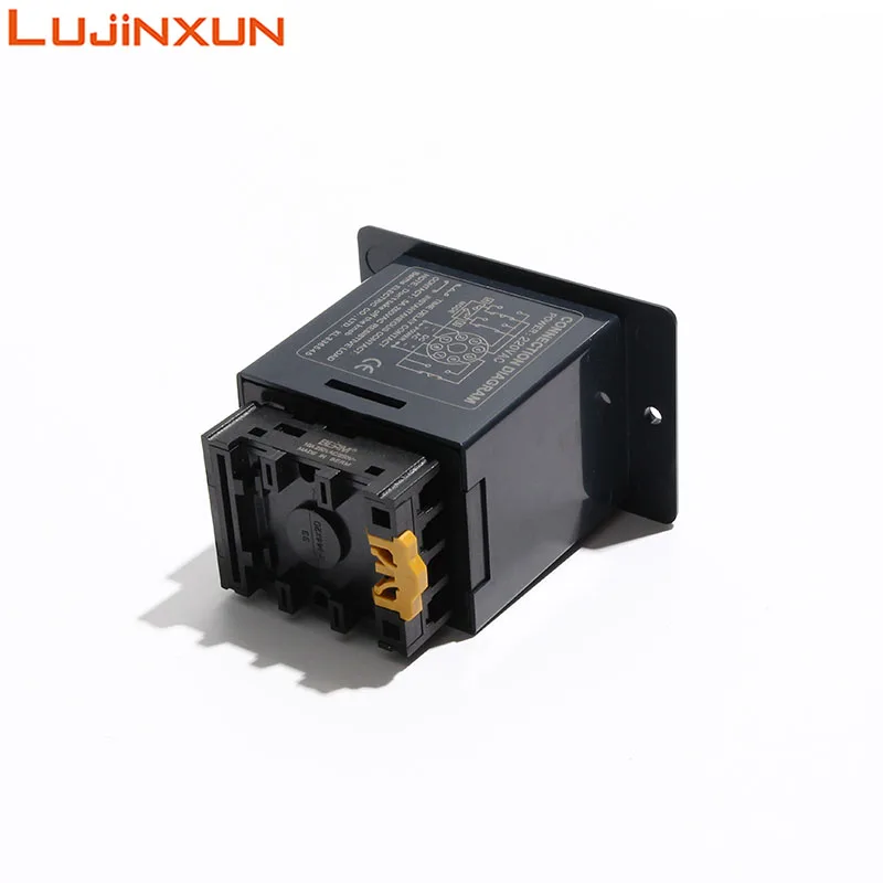 LUJINXUN Pointer Type Time Relay AH2-Y Delay Controller AC 220V 24V 8 pins 1-30 Seconds Copper Coil Transformer