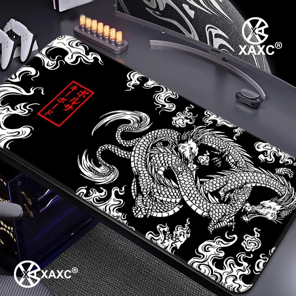 

Chinese Dragon Mouse Pad Keyboard HYBXXC XXL Large Mouse Mats Game Gaming Accessories Office Computer PC Gamer Laptop Desk Mat