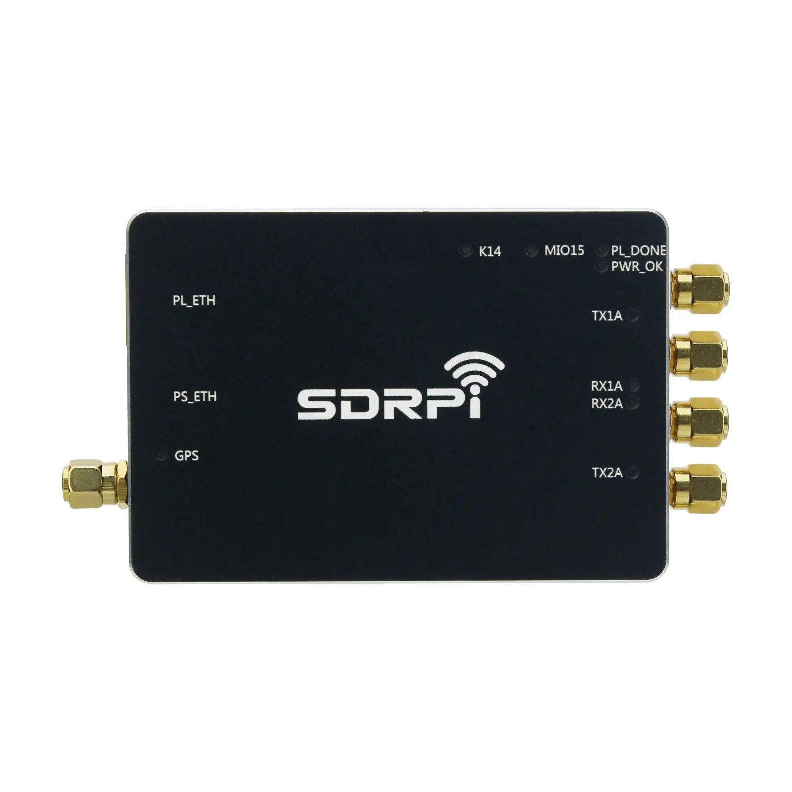 Plataforma SDRPi SDR Plataforma de radio definida por software con carcasa de aleación de aluminio negra AD9361 para ZYNQ