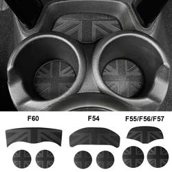 Car Cup Holder Anti-Slip Insert Coaster Mat Interior Accessories for MINI Cooper S JCW Clubman F54 F55 F56 F57 F60 Countryman