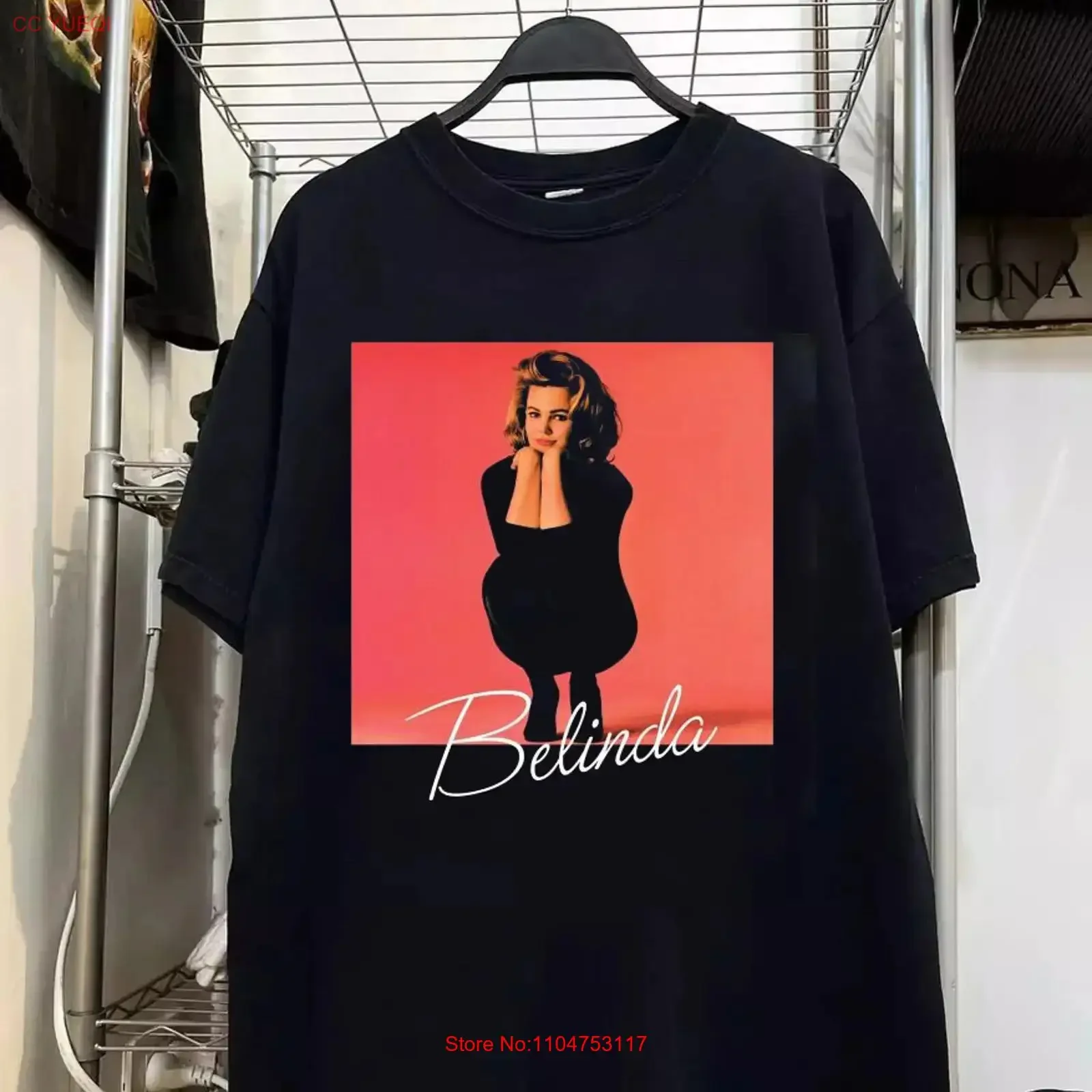 New Belinda Carlisle For Fan All Size S 5XL T shirt BF562 vintage Washed Slightly homme Versatile Stylish Comfortable graphic