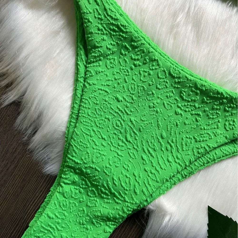 Sexy Women's Bikini Set Special Fabric Splicing Swimwear Beach Beachwear Summer Swimsuit Bikini Set Women's Swimsuit Beach Swim