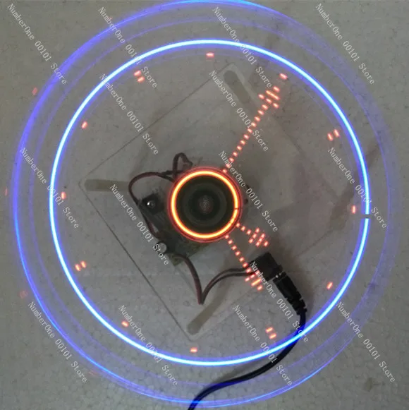 

Rotary LED kit, three-dimensional rotating clock LED display parts, cross POV computer word change DIY