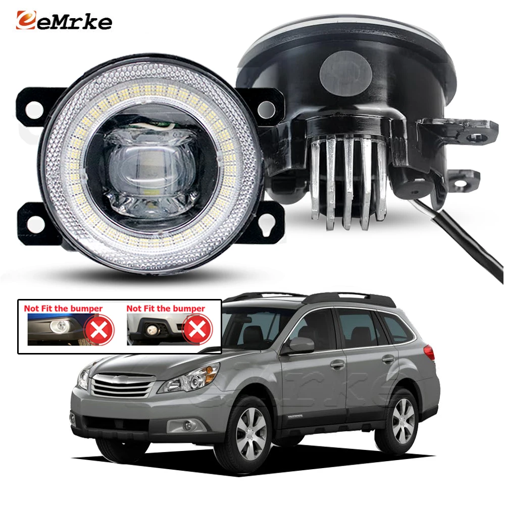 

Обновление светодиодных противотуманных фар 30 Вт для Subaru Outback North America 10-12 UAE 10-14 Add Angel Eye Aperture DRL Halo Аксессуары