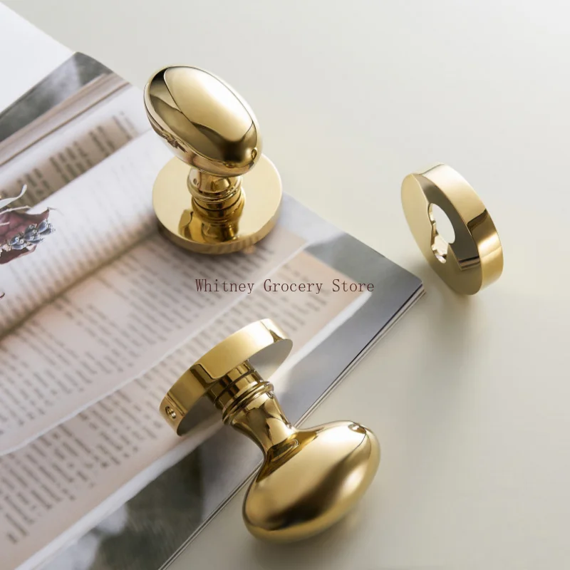 Zinc Alloy Spherical Lock Door Locks Mute Lock Security Split Locks Door Hardware Door Handle Hardware Accessories