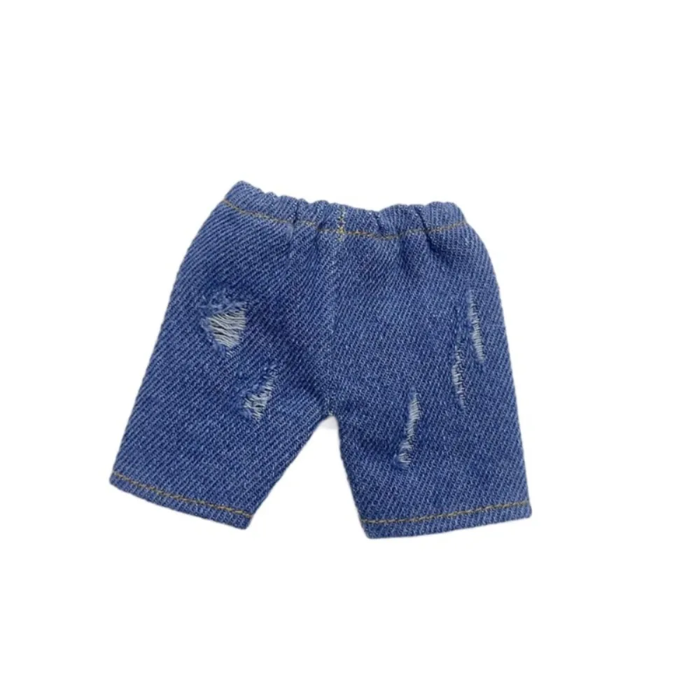 Washed Ripped Denim Pants Two Styles For Zsiga Vinyl Doll Multi-color Casual Street Doll Outfit Accessory