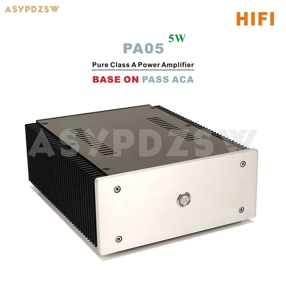 

HIFI PA05-5W Pure Class A FET+MOS Power Amplifier Base On PASS ACA Circuit 5W+5W