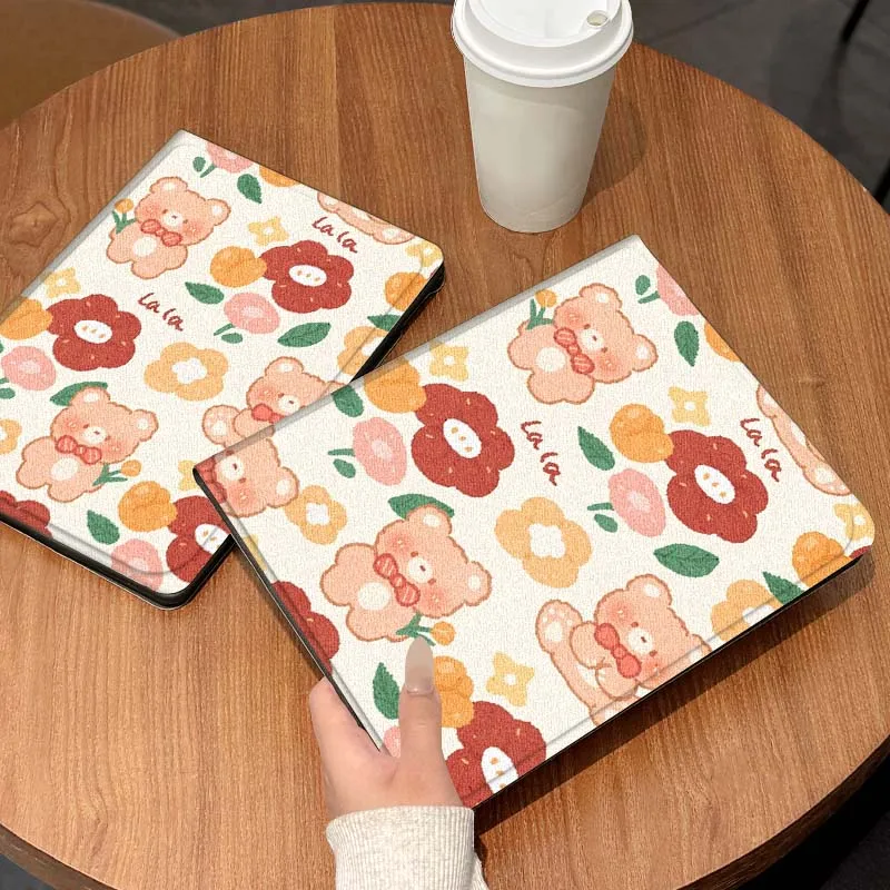 Colorful flowers are cute For iPad Pro Air Mini 1 2 3 4 5 6 7 7th 8th 9th 10th 11th 10.2 9.7 10.5 10.9 11 12.9 Tablet Case