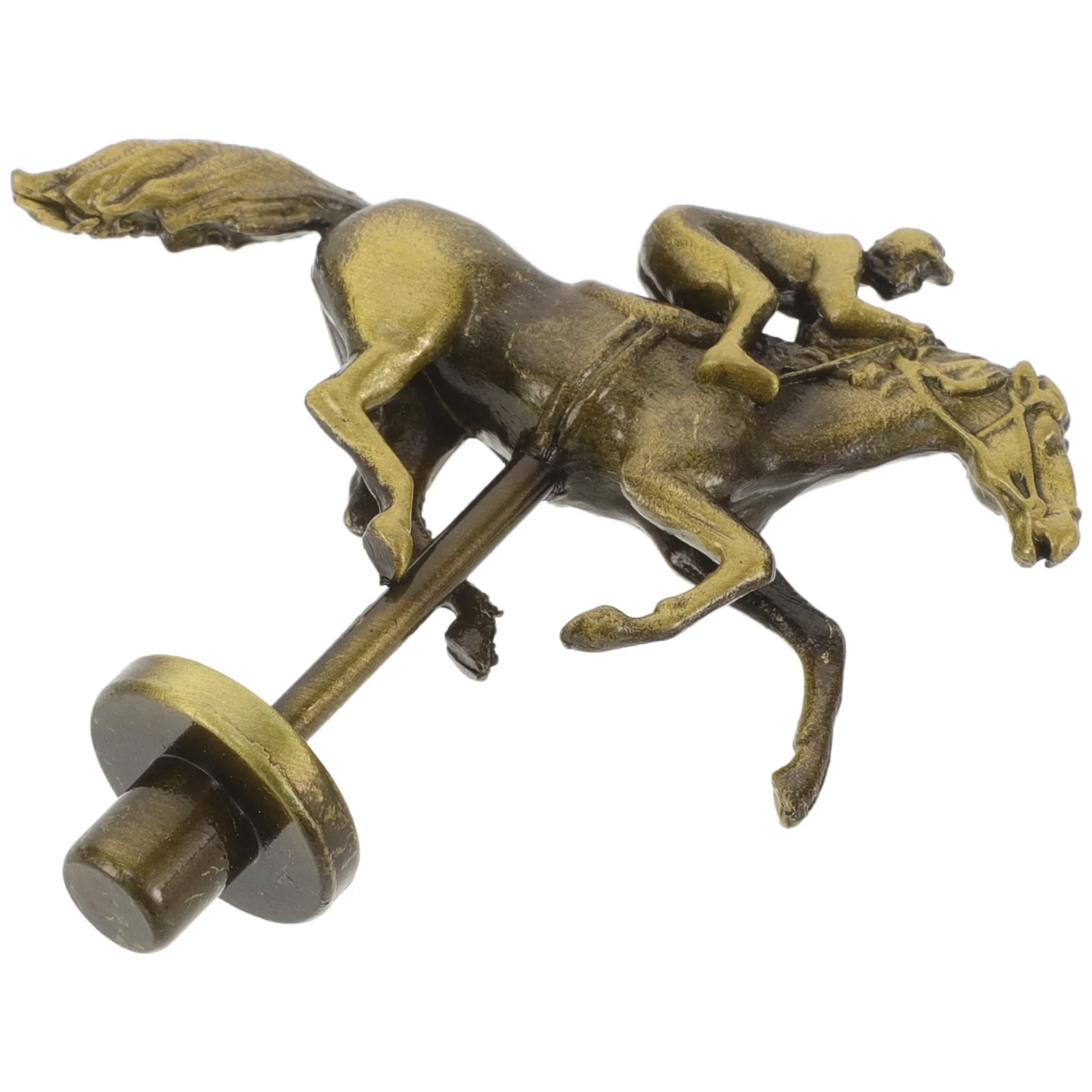 

Metal Replacement Parts Durable Alloy Figurines Accessory Set Sturdy Horse Props Metal Board