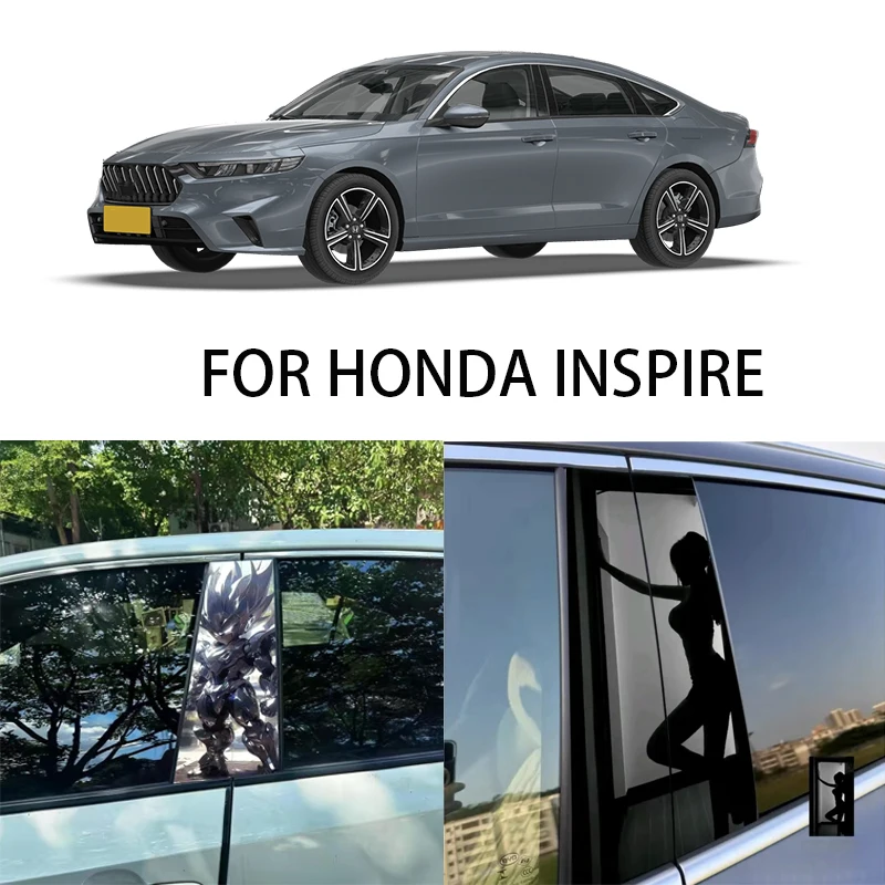 

FOR HONDA INSPIRE window trim center pillar sticker