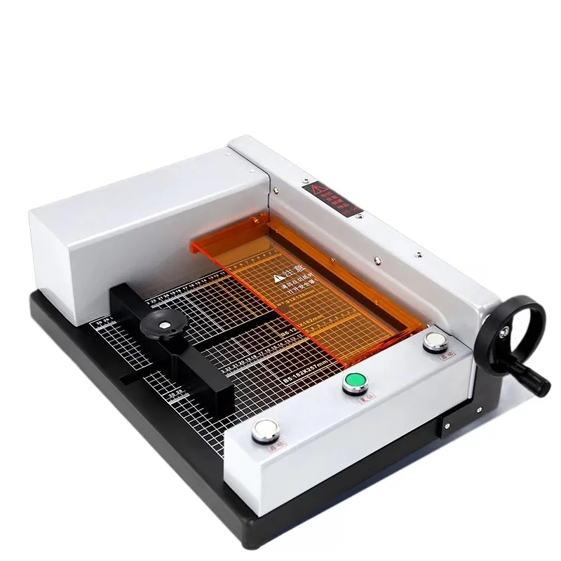 G400 Automatic A4 Paper Cutter 40MM Electric Trimmer Office Home Heavy Duty Stack Cutting Machine Photo Book Binding Guillotine
