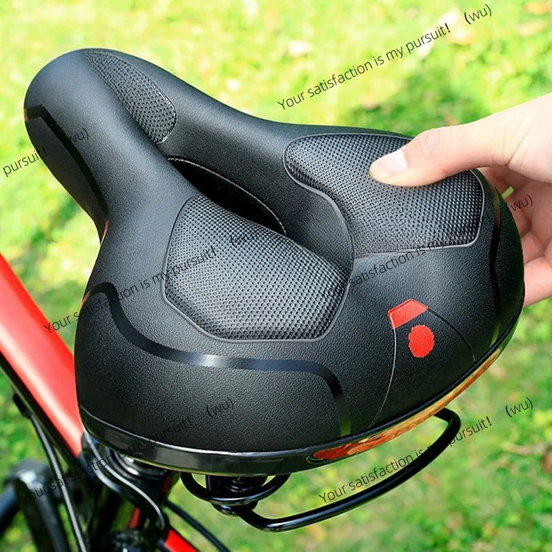 For Mountain Bike Replacement Part Soft Thickened Shock Absorbing Bicycle Saddle Universal Cycling Seat