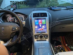 Carplay Android 14 For Lincoln MKX Tesla Screen Car GPS Navigation Head Unit Multimedia Player Car Radio Tape Recorder SatNavi