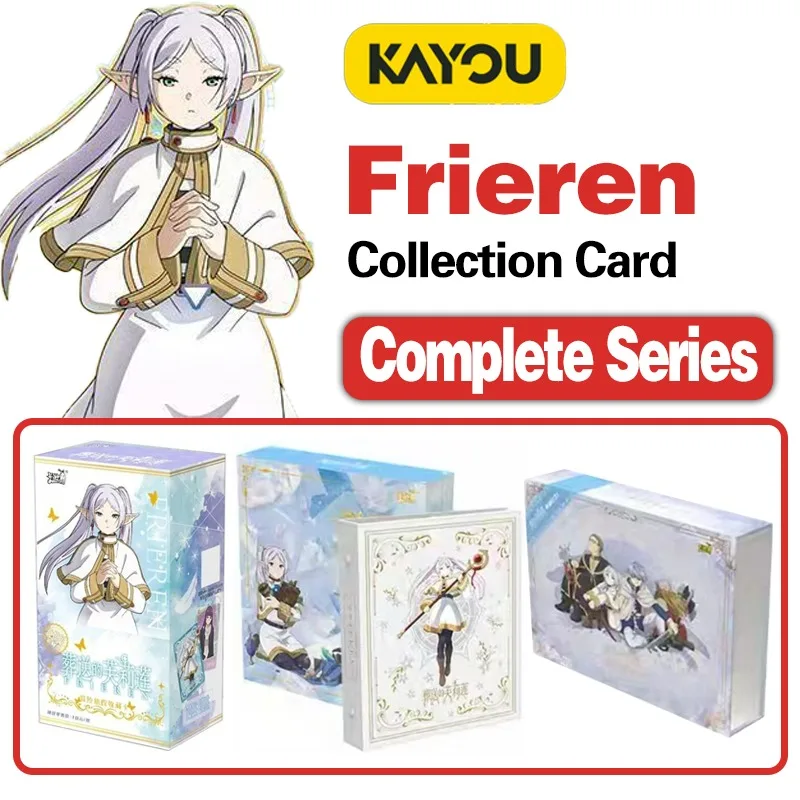 KAYOU Frieren: Beyond Journey's End Adventure Journey Collection de cartes de collection - Poème du Temps - Coffret cadeau - Carte - Jouet anime - Cadeau