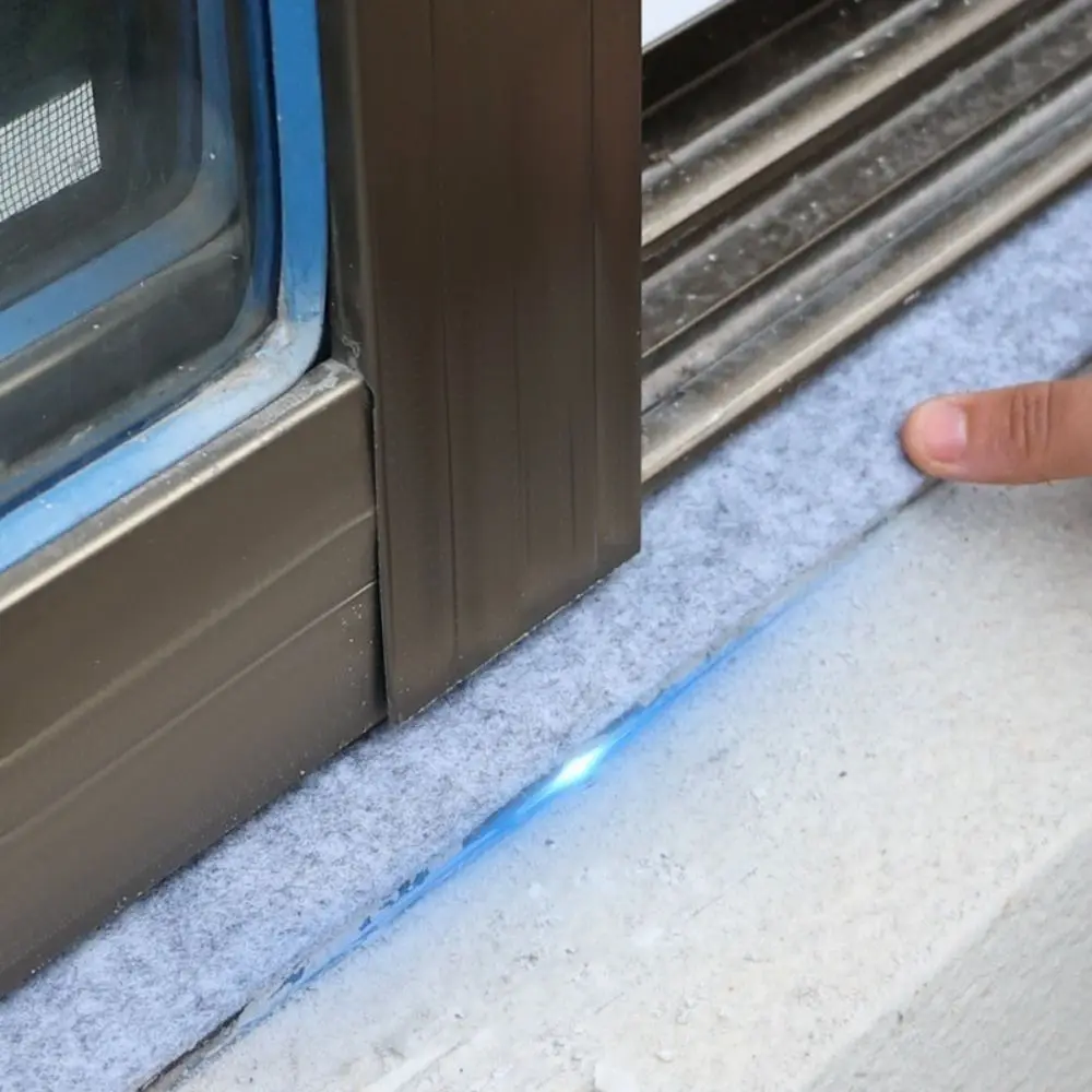 4 متر ورأى نافذة الباب ختم الشريط الغبار عازلة للصوت الزجاج ماصة للماء ملصق ارتداء مقاومة سميكة