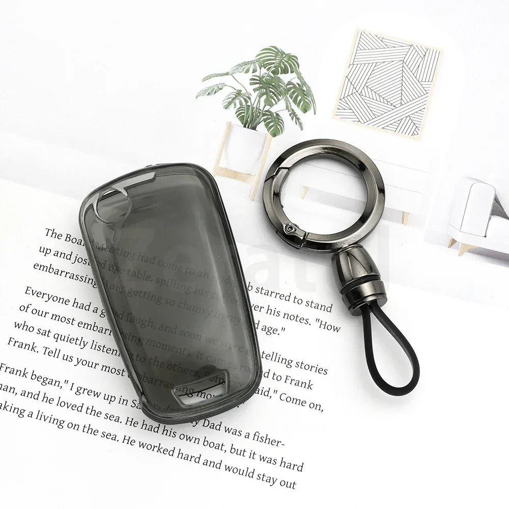 Auto For Chevy Equinox Malibu Impala Spark Sonic Camaro Cruze GMC Buick Terrain Encore Car Key Case Shell Fob Cover Keychain view 3
