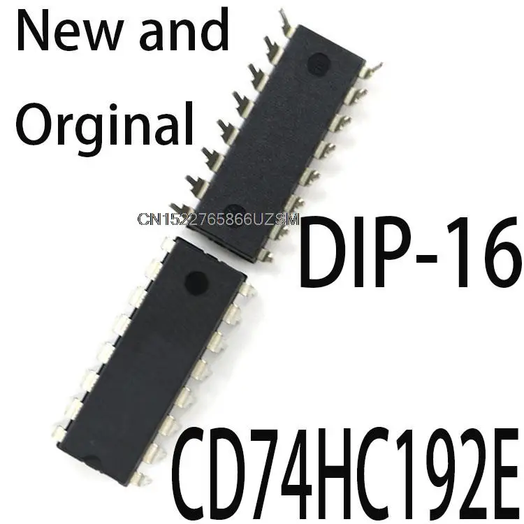 10PCS New and Original DIP-16 74HC192 DIP16 SN74HC192N DIP CD74HC192 74HC192N CD74HC192E