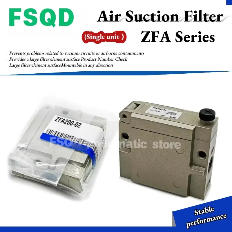 

ZFA200 ZFA100-02 02L 02R 02LR 01 01L 01R 01LR ZP-1H-2A FSQD Воздушный всасывающий фильтр Серия ZFA Пневматический инструмент