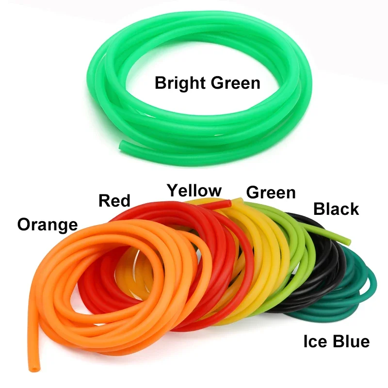 

1/5/10m Nature Latex Rubber Hoses Multi-colors IDxOD 1.6~6mm High Quality Surgical Medical Tube Slingshot Catapult Elastic Band