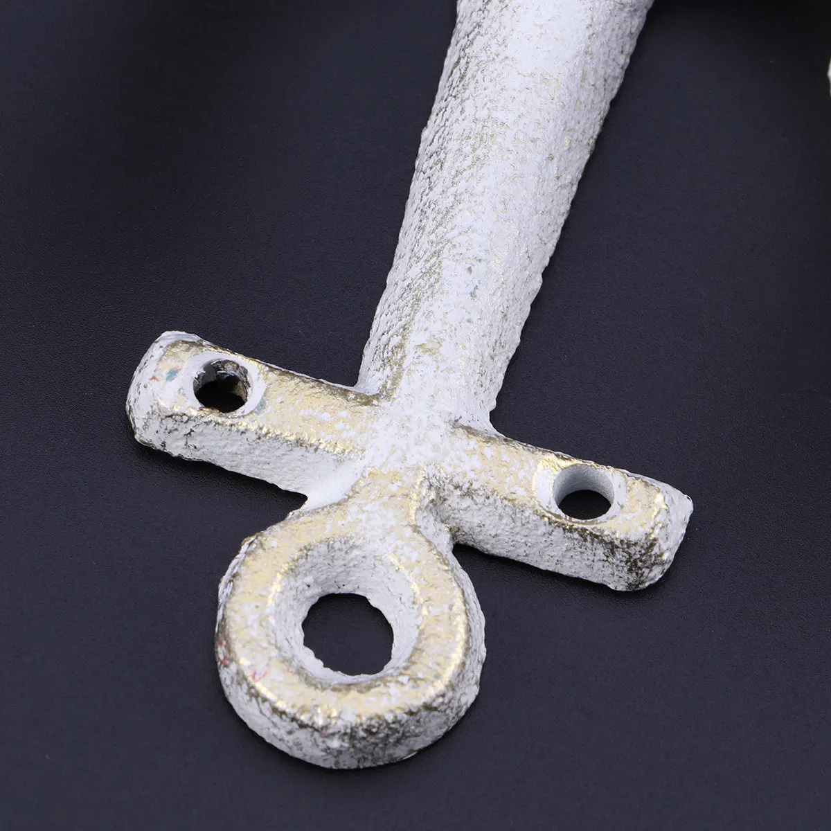 Mediterranean Iron Anchor Wall Decor – Nautical Theme Pendant for Bedroom, Photo Backdrop & Home Decoration