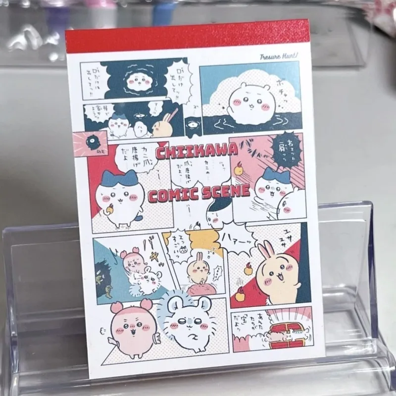 Cartoon Chiikawa Mini Notebook Portable Memo Journal School Office Stationery Supplies Residue Free Clean Writing Cute Kawaii - view 3